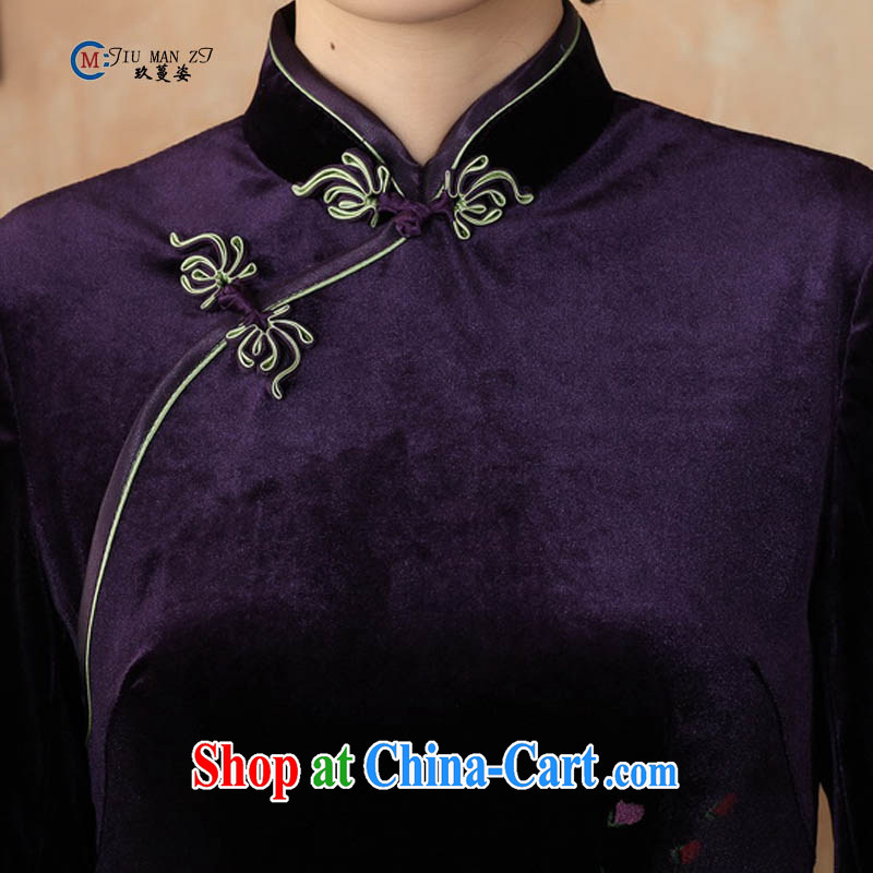Ko Yo vines into colorful spring and autumn 2015 New Tang load-stretch the wool fashion, for the hard disk 7 for the cuff high on the truck cheongsam T T 0003 0003 180/3 XL, capital city sprawl, shopping on the Internet