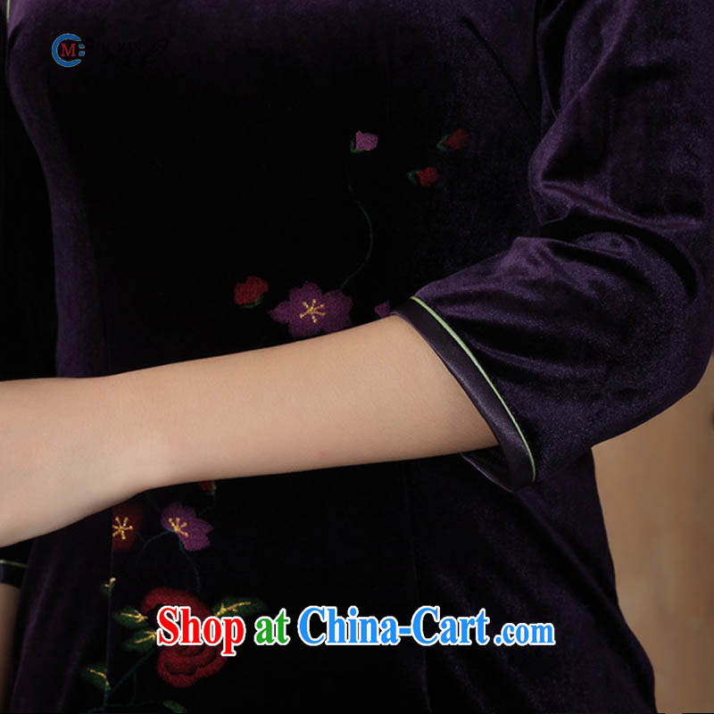 Ko Yo vines into colorful spring and autumn 2015 New Tang load-stretch the wool fashion, for the hard disk 7 for the cuff high on the truck cheongsam T T 0003 0003 180/3 XL, capital city sprawl, shopping on the Internet
