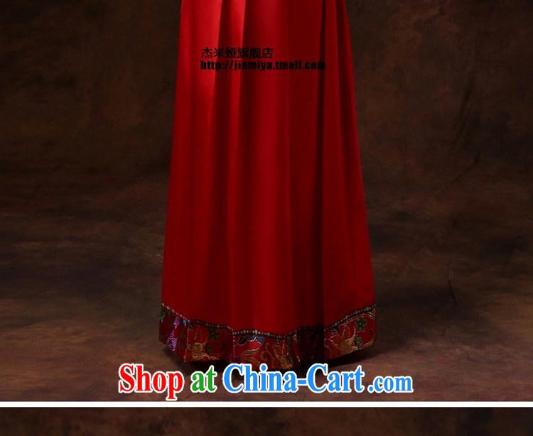J. MIA Sau Wo service bridal gown Sau kimono costumes bride is married Yi Chinese wedding toast clothing wedding dresses dresses red are code pictures, price, brand platters! Elections are good character, the national distribution, so why buy now enjoy more preferential! Health