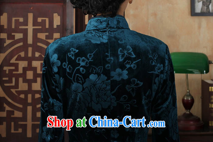 Ko Yo vines into colorful spring 2015 New Tang is stylish and stretch the wool style solid color ramp ends, for antique and elegant 5 cuff long cheongsam T T 0002 0002 180/3 XL pictures, price, brand platters! Elections are good character, the national distribution, so why buy now enjoy more preferential! Health
