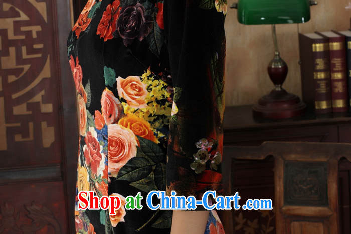 Ko Yo vines into colorful spring 2015 New Tang with stylish stretch the wool air painting flowers is hard-pressed for the retro 5 short sleeves cheongsam TD TD 0040 0040 175/2 XL pictures, price, brand platters! Elections are good character, the national distribution, so why buy now enjoy more preferential! Health