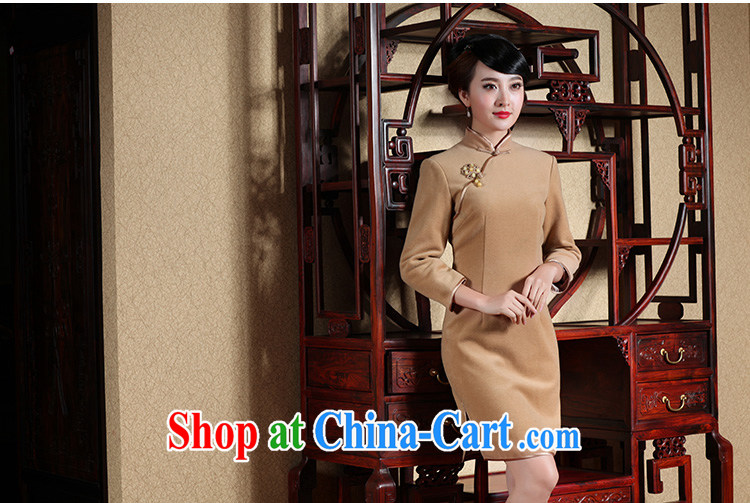 One of birds, clouds, the 2015 spring new retro elegance and stylish improved wool dresses? As the Sudan Ju XXL pictures, price, brand platters! Elections are good character, the national distribution, so why buy now enjoy more preferential! Health