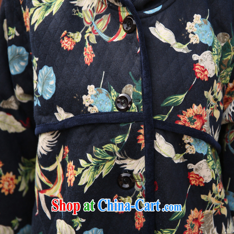 The Nan Ethnic Wind female Spring and Autumn stamp duty, a long-sleeved T-shirt Chinese Antique improved Chinese XL suit, especially (youjin), shopping on the Internet