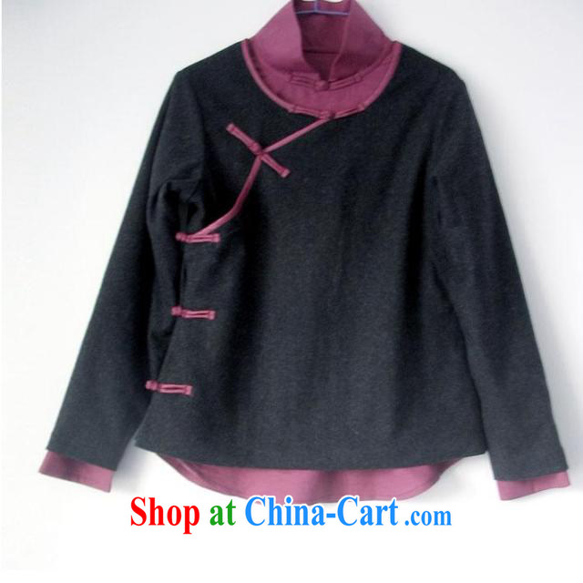 Asked about Ramadan and the question as soon as possible and winter female new, improved Chinese wind-back of Cashmere color Chinese WXZ 1047 dark gray L pictures, price, brand platters! Elections are good character, the national distribution, so why buy now enjoy more preferential! Health