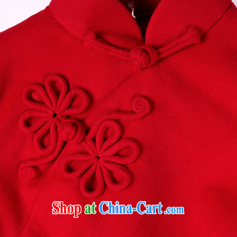 The proverbial hero once and for all and tolerance as soon as possible if winter long-sleeved dresses new spring improved antique cheongsam dress red XL, fatally jealous once and for all, and, on-line shopping