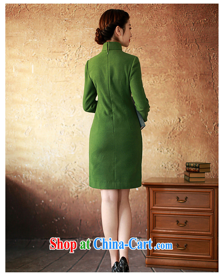 The proverbial hero once and for all as soon as possible if tolerance winter long-sleeved dresses new spring improved antique cheongsam dress red XL pictures, price, brand platters! Elections are good character, the national distribution, so why buy now enjoy more preferential! Health
