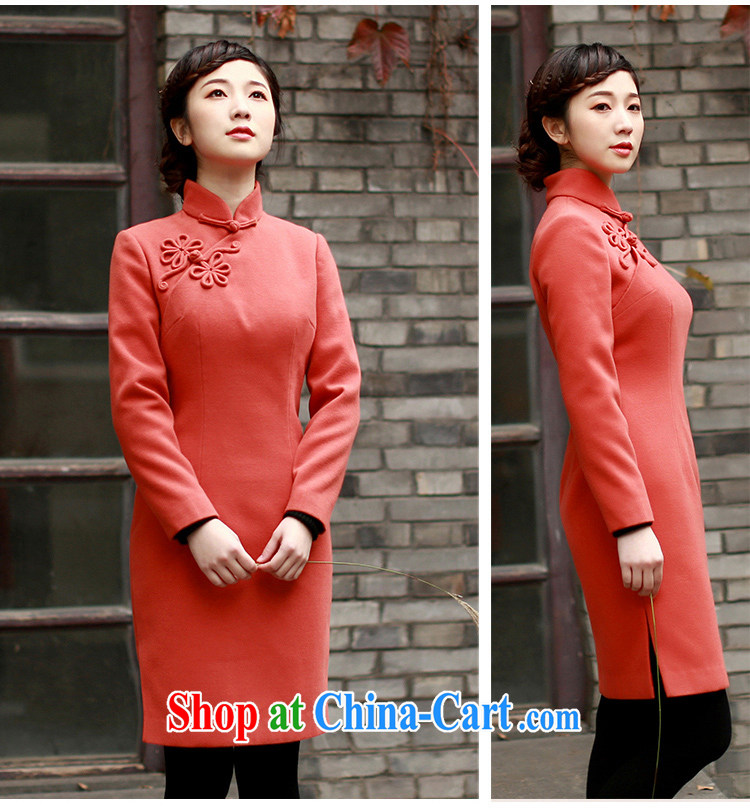 The proverbial hero once and for all as soon as possible if tolerance winter long-sleeved dresses new spring improved antique cheongsam dress red XL pictures, price, brand platters! Elections are good character, the national distribution, so why buy now enjoy more preferential! Health