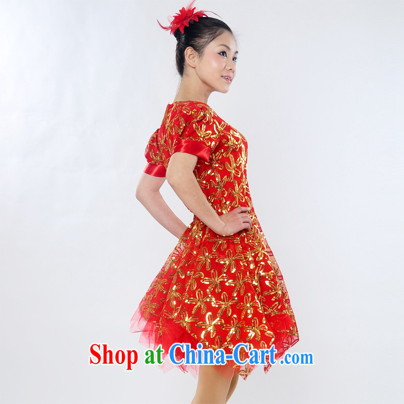 I should be grateful if you would arrange for Performing Arts Hong Kong dream 2015 spring new theatrical service stylish serving modern dance theater service shaggy skirts HXYM 0037 red XXXL, Hong Kong Arts dreams, and shopping on the Internet