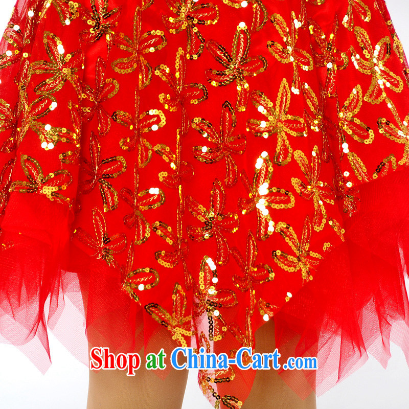 I should be grateful if you would arrange for Performing Arts Hong Kong dream 2015 spring new theatrical service stylish serving modern dance theater service shaggy skirts HXYM 0037 red XXXL, Hong Kong Arts dreams, and shopping on the Internet