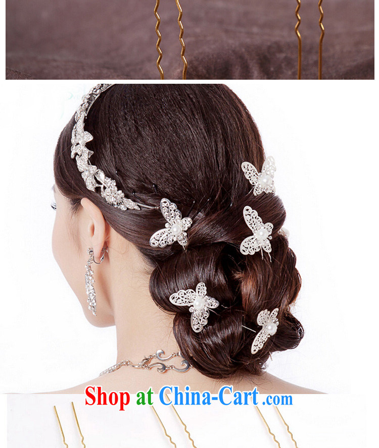 Friends, bridal wedding dresses dresses with Korean cute head-dress bridal wedding hair accessories the Kanzashi silver butterfly pictures, price, brand platters! Elections are good character, the national distribution, so why buy now enjoy more preferential! Health