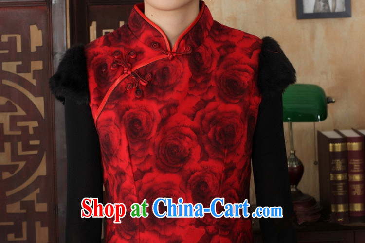 Carl Bildt, new Chinese qipao, for a tight Classic tray snaps floral beauty sleeveless cheongsam dress such as figure 2 XL pictures, price, brand platters! Elections are good character, the national distribution, so why buy now enjoy more preferential! Health