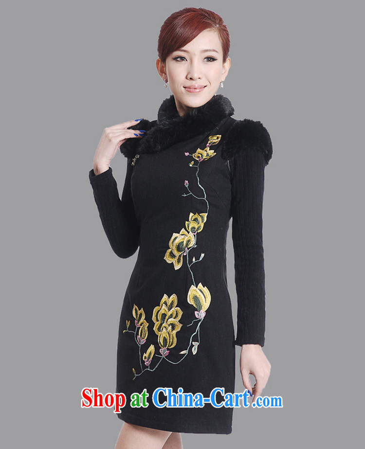 Carl Bildt, new Chinese qipao, for a tight embroidered beauty short cheongsam dress as figure 2 XL pictures, price, brand platters! Elections are good character, the national distribution, so why buy now enjoy more preferential! Health