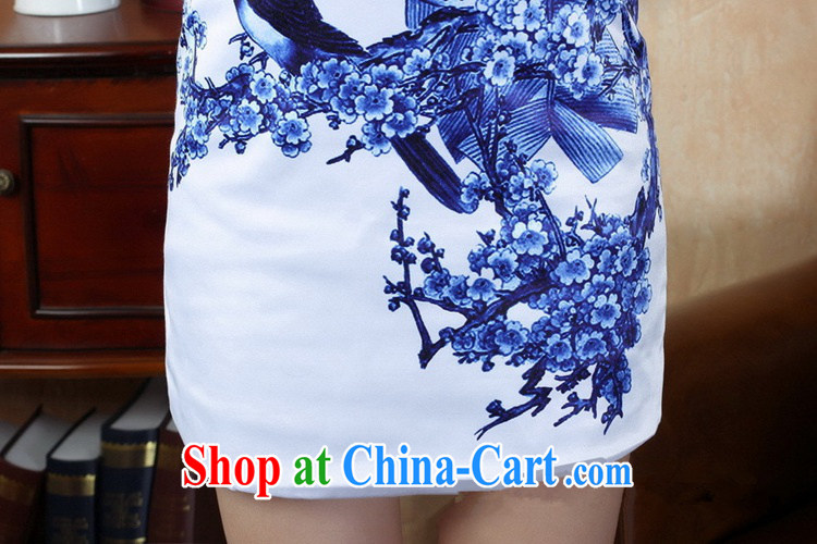 Carl Bildt, spring women's clothing Chinese qipao improved Chinese, short hair dresses? cotton robes national costumes such as figure 2 XL pictures, price, brand platters! Elections are good character, the national distribution, so why buy now enjoy more preferential! Health