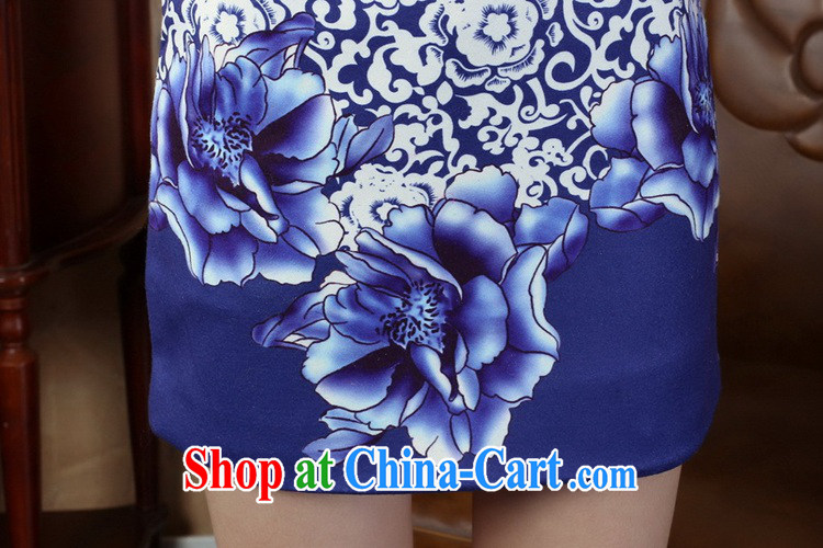 Carl Bildt, spring new female Chinese qipao improved, for Chinese hair? Short cheongsam national costumes such as figure 2 XL pictures, price, brand platters! Elections are good character, the national distribution, so why buy now enjoy more preferential! Health