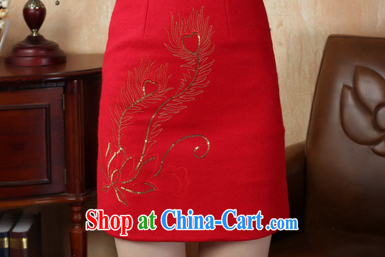 Carl Bildt, spring and stylish new clothes improved Chinese qipao, for a tight Classic tray for cultivating short cheongsam dress as figure 2 XL pictures, price, brand platters! Elections are good character, the national distribution, so why buy now enjoy more preferential! Health