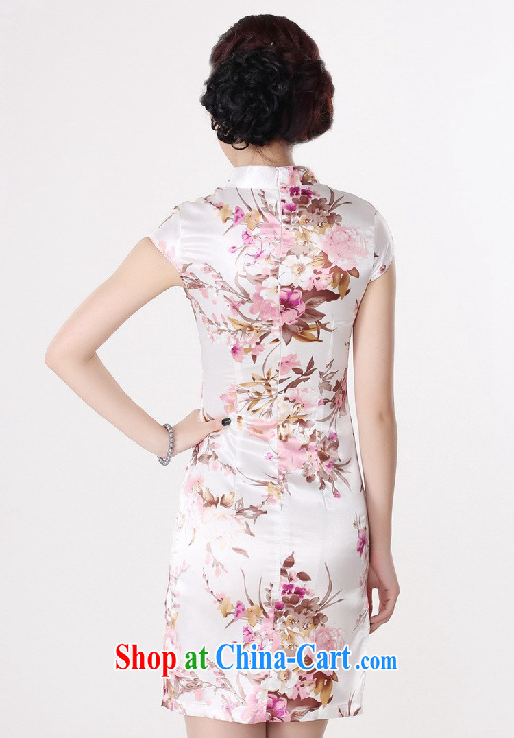 Bill, new ethnic-Chinese qipao, for a tight Classic tray charge stamp duty cultivating short cheongsam dress as shown M pictures, price, brand platters! Elections are good character, the national distribution, so why buy now enjoy more preferential! Health