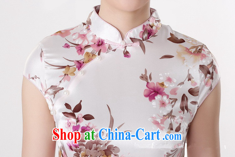 Bill, new ethnic-Chinese qipao, for a tight Classic tray charge stamp duty cultivating short cheongsam dress as shown M pictures, price, brand platters! Elections are good character, the national distribution, so why buy now enjoy more preferential! Health