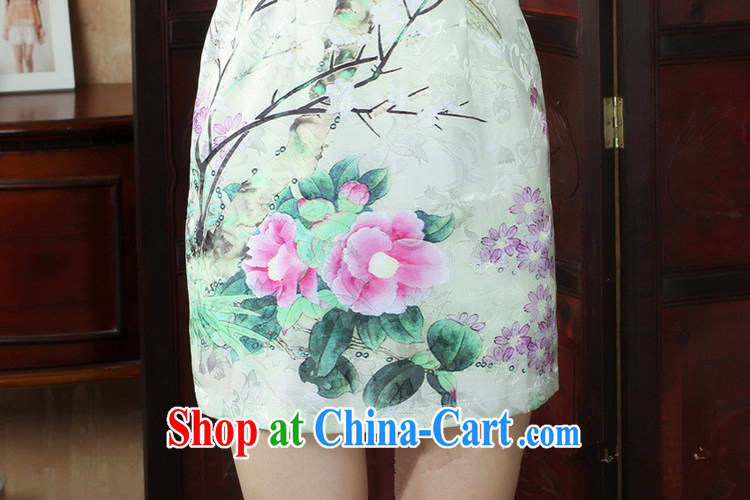 Carl Bildt, new, female retro Ethnic Wind Chinese qipao with classical-snap stamp duty cultivating cheongsam dress as figure 2 XL pictures, price, brand platters! Elections are good character, the national distribution, so why buy now enjoy more preferential! Health
