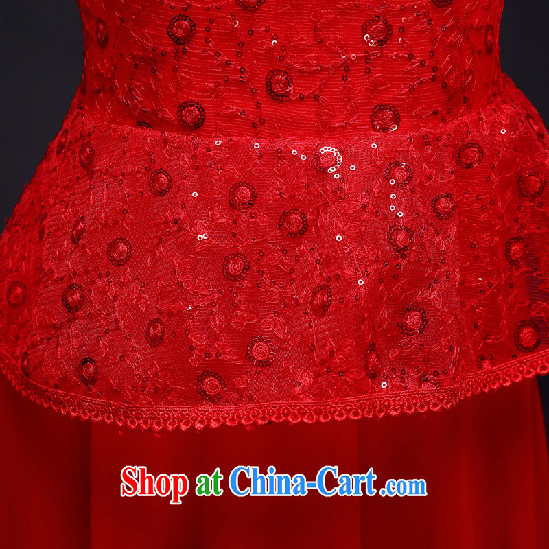 A good service is 2015 winter New red Chinese woman Bride With wedding dress toast clothing dresses summer red 2 XL, good service, and, shopping on the Internet