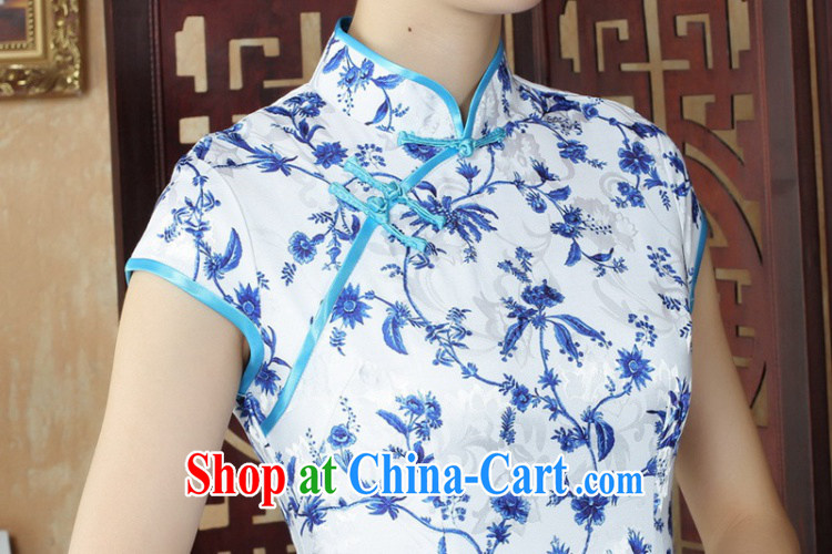 Carl Bildt, new, female retro Chinese qipao, for a hard-pressed floral beauty short, short-sleeved dresses skirts as figure 2 XL pictures, price, brand platters! Elections are good character, the national distribution, so why buy now enjoy more preferential! Health