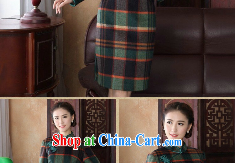Take the 2015 ladies Spring and Autumn and new dresses Chinese Chinese improved, for wool? 1000 long-sleeved bird, qipao gown 1000 birds, XL pictures, price, brand platters! Elections are good character, the national distribution, so why buy now enjoy more preferential! Health