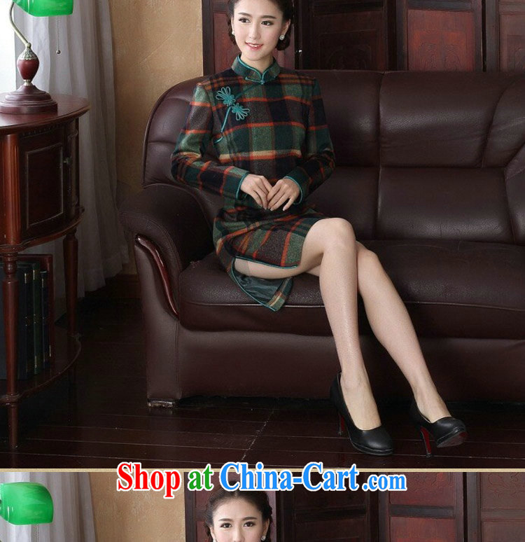 Take the 2015 ladies Spring and Autumn and new dresses Chinese Chinese improved, for wool? 1000 long-sleeved bird, qipao gown 1000 birds, XL pictures, price, brand platters! Elections are good character, the national distribution, so why buy now enjoy more preferential! Health