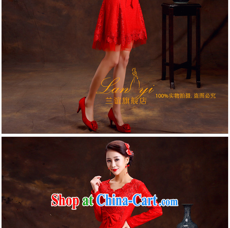 Friends, bride toast wedding cheongsam dress retro improved cheongsam dress Red Spring wedding cheongsam dress red XL code waist 2.2 feet pictures, price, brand platters! Elections are good character, the national distribution, so why buy now enjoy more preferential! Health