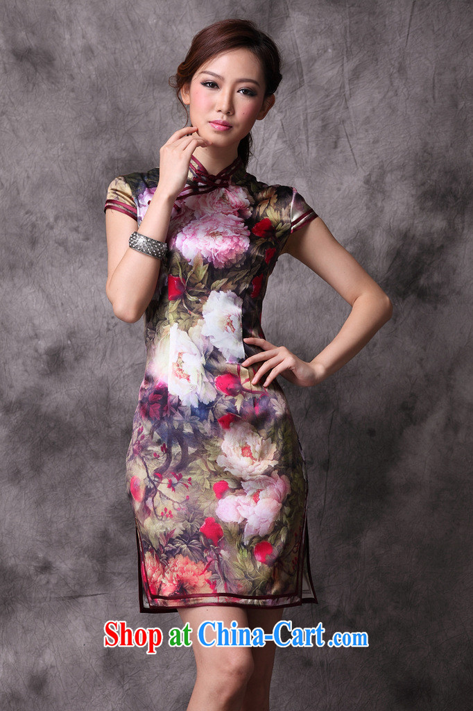 Light (at the end) QM silk retro improved cheongsam toast serving XWG picture color XXXL pictures, price, brand platters! Elections are good character, the national distribution, so why buy now enjoy more preferential! Health