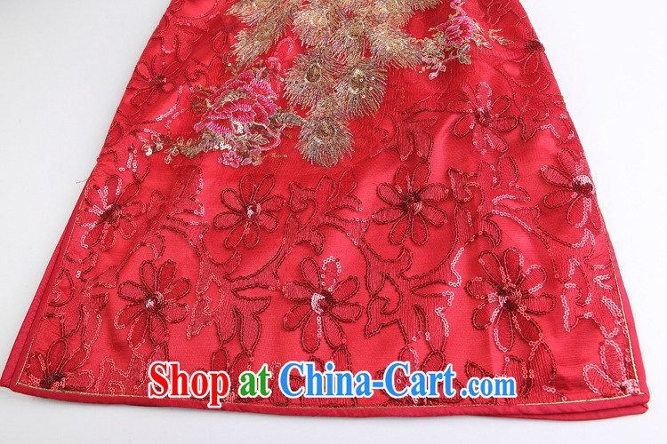 Light (at the end), QM stylish improved Phoenix marriage toast clothing qipao XWG picture color XXL pictures, price, brand platters! Elections are good character, the national distribution, so why buy now enjoy more preferential! Health