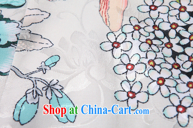 Shallow end (QM) Improved fashion round collar Embroidery is not the Lao short cheongsam XWGQF 140,602 picture color XXL pictures, price, brand platters! Elections are good character, the national distribution, so why buy now enjoy more preferential! Health