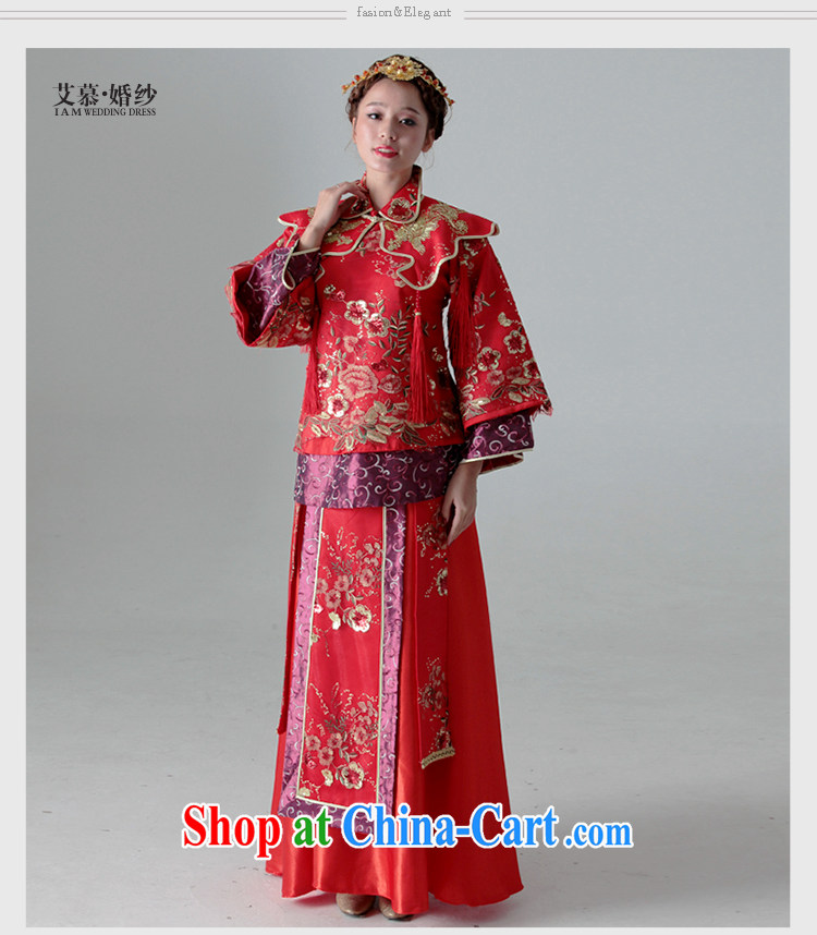 With the 2015 new wedding most Feng Chinese Embroidery-soo and the marriages of Phoenix Sau Wo service flag red XL pictures, price, brand platters! Elections are good character, the national distribution, so why buy now enjoy more preferential! Health