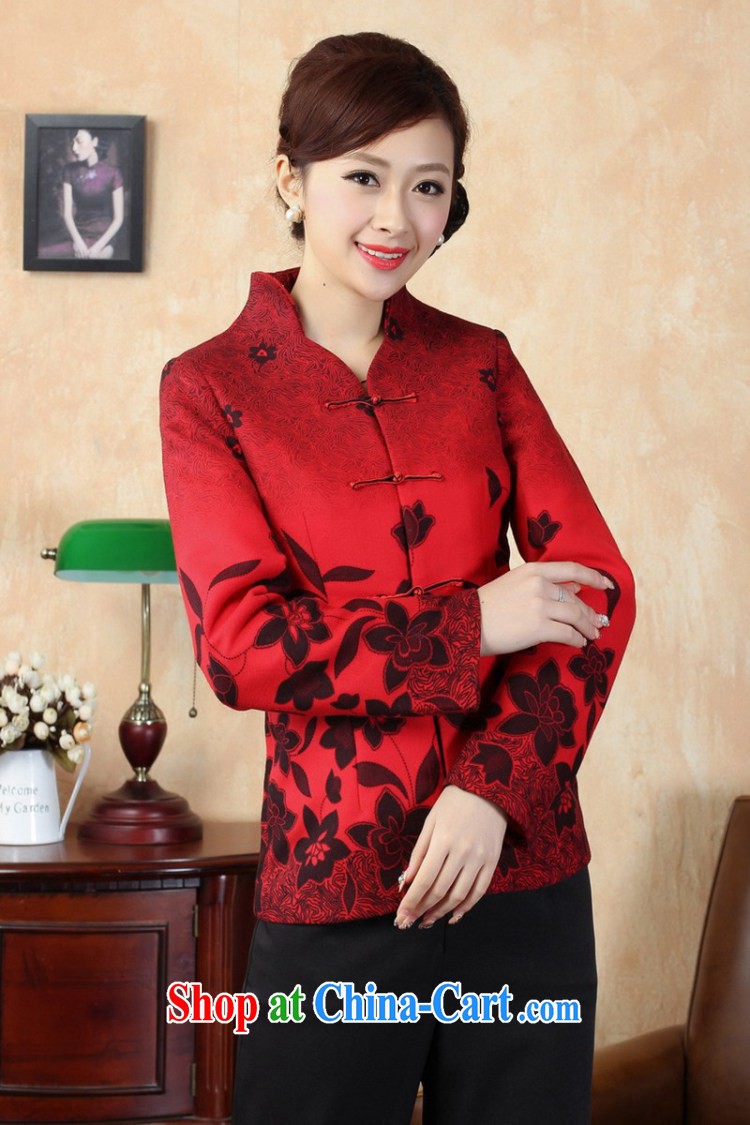 Carl Bildt, spring new female Chinese T-shirt, suit for single tie young mothers with Tang jackets as figure 3 XL pictures, price, brand platters! Elections are good character, the national distribution, so why buy now enjoy more preferential! Health