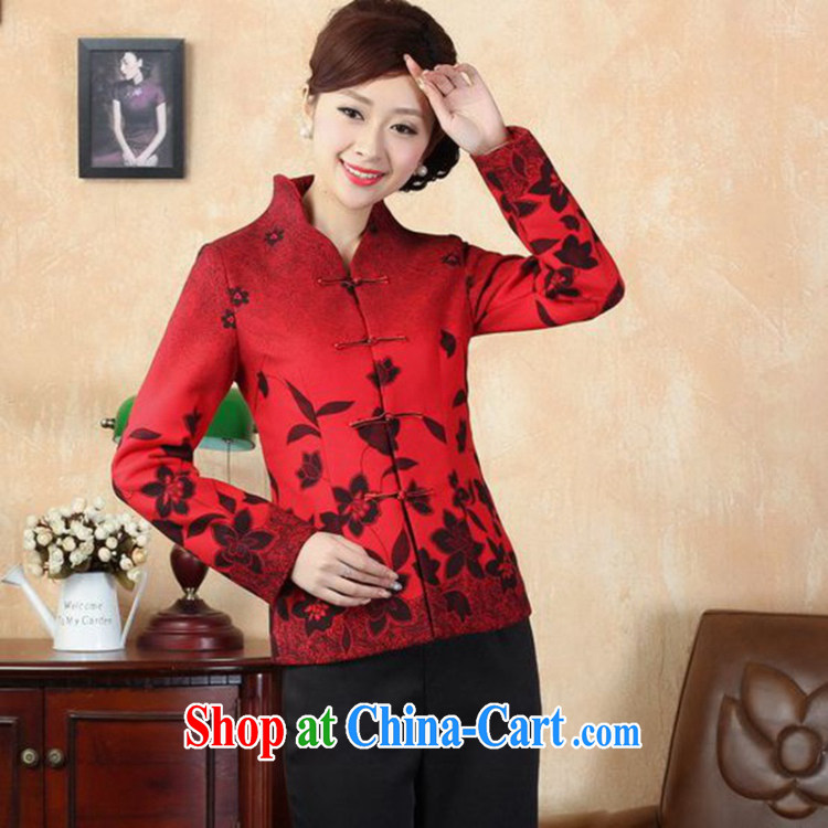 Carl Bildt, spring new female Chinese T-shirt, suit for single tie young mothers with Tang jackets as figure 3 XL pictures, price, brand platters! Elections are good character, the national distribution, so why buy now enjoy more preferential! Health