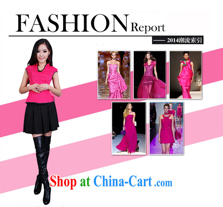Confession Yu Jin-hee 2014 new stylish Chinese qipao pedicure technician beauty therapist clothing split two-piece T-shirt + skirt GT of 00,477 red S pictures, price, brand platters! Elections are good character, the national distribution, so why buy now enjoy more preferential! Health