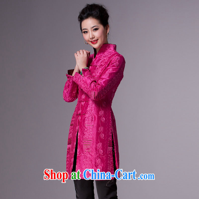 Cyd Ho Kwun Tong and elegant woman with short, autumn and winter load in Chinese elderly mother with T-shirt, jacket New Silver XXL, Sau looked Tang, shopping on the Internet