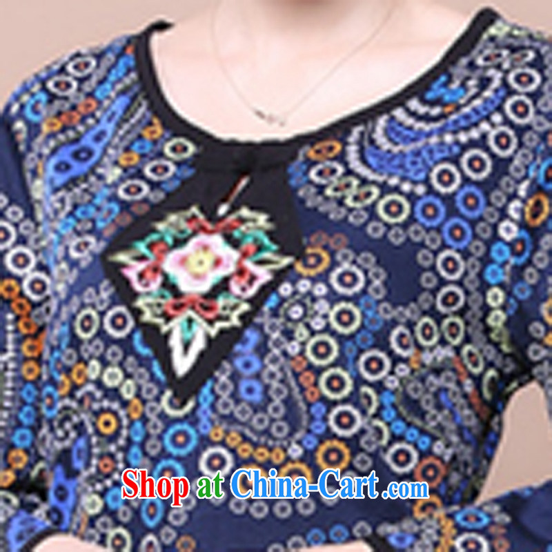 Spring and Autumn 2015 Sau San Tong style with cotton stamp kit two kits to sell FGRS Blue Kit XXXL, style trends (GEDIAOTIDE), online shopping