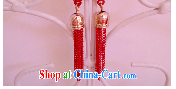 (Quakers, bridal cheongsam dress with red retro earrings Chinese class, HI field earrings hi field earrings pictures, price, brand platters! Elections are good character, the national distribution, so why buy now enjoy more preferential! Health