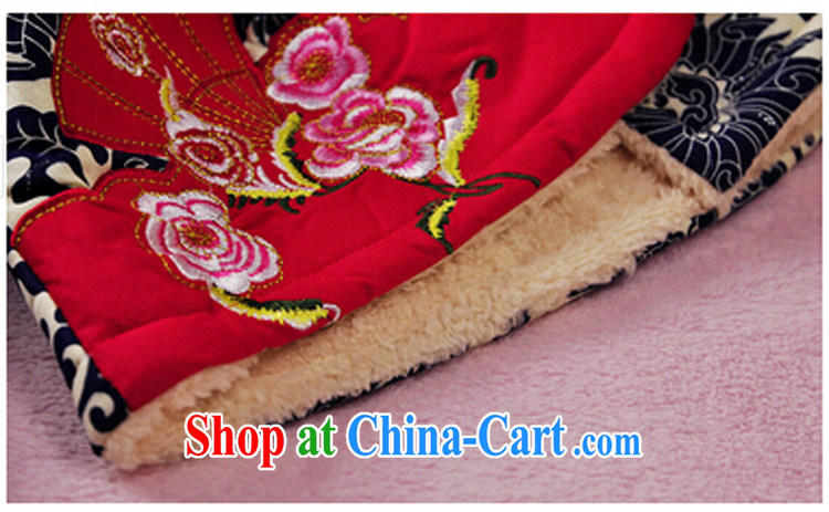Girls with short winter clothing children's Chinese baby girl cotton and lint-free cotton swab kit kit China wind dress blue and white porcelain blue XXL 2 - 3-year-old pictures, price, brand platters! Elections are good character, the national distribution, so why buy now enjoy more preferential! Health