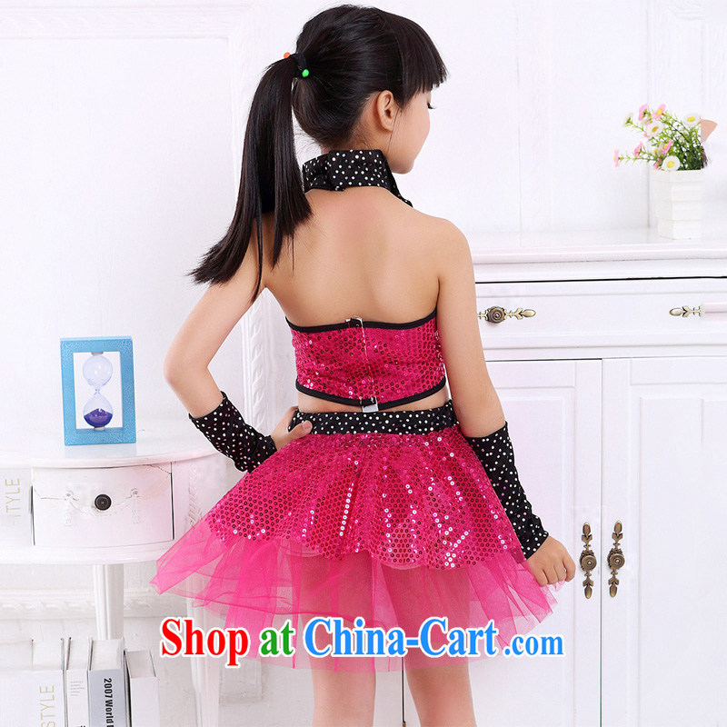 I should be grateful if you would arrange for Performing Arts Hong Kong dream 2015 new girls modern dance uniforms, dress early childhood dance serving children jazz dance HXYM 0039 red 150 in arts and dreams, and shopping on the Internet