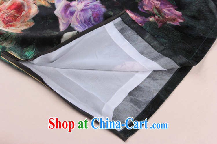 Take the cheongsam dress Chinese modern sauna silk Chinese, for improved cheongsam elegant summer banquet, silk cheongsam green 3XL pictures, price, brand platters! Elections are good character, the national distribution, so why buy now enjoy more preferential! Health