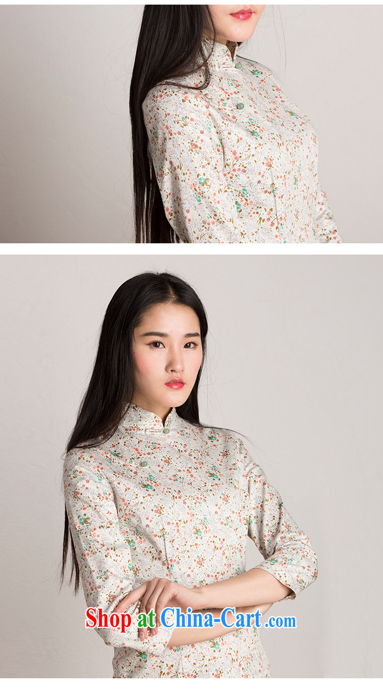 100 â the original 'tracing series' spring 2015 new female retro, for floral beauty T dresses 4129 white floral M pictures, price, brand platters! Elections are good character, the national distribution, so why buy now enjoy more preferential! Health
