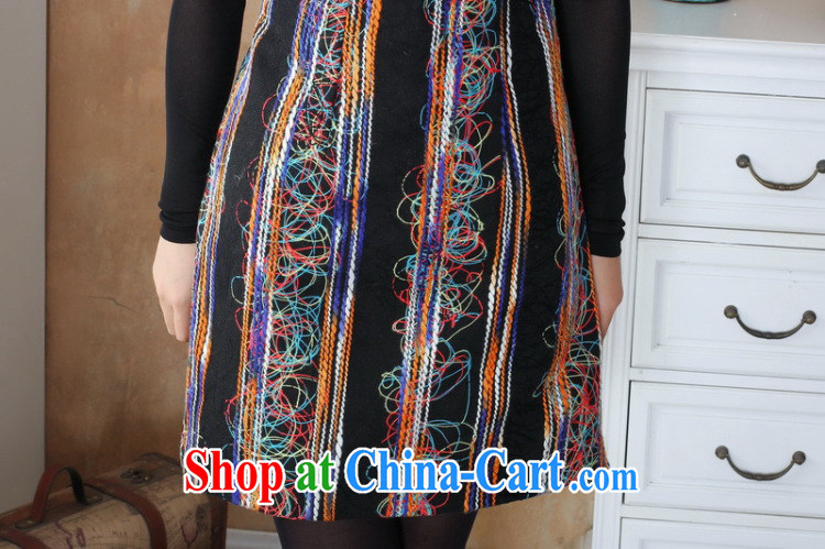 Spend the fall and winter cheongsam dress Chinese cheongsam Chinese Sweater Knit the collar thick cheongsam dress dresses annual - 6 3 XL pictures, price, brand platters! Elections are good character, the national distribution, so why buy now enjoy more preferential! Health