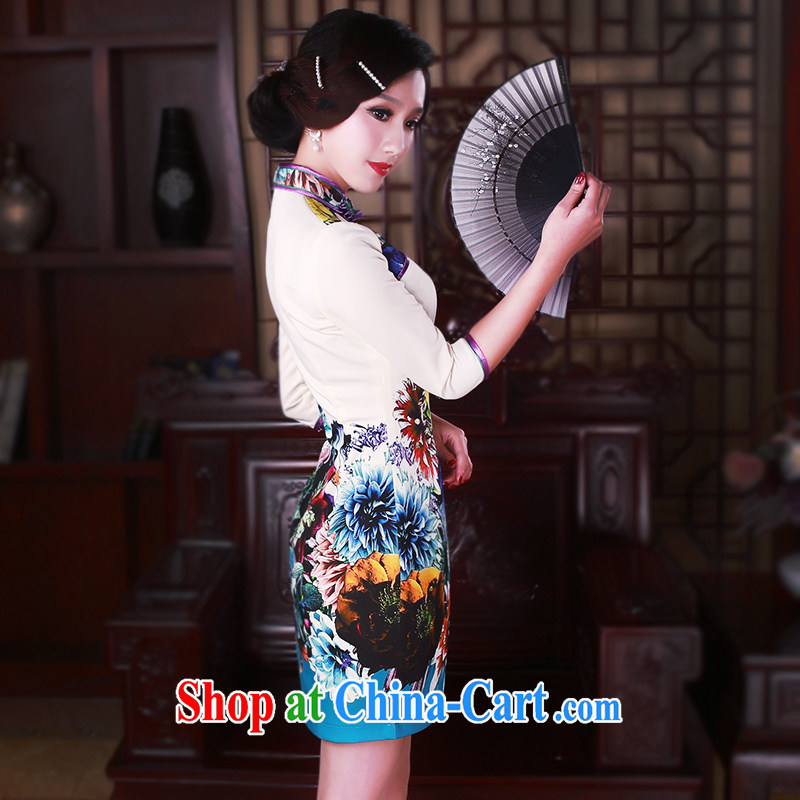 Sporting Goods wind spring 2015 new stylish cuff in daily improved retro dresses dresses 5100 L suit, sporting, wind, and shopping on the Internet