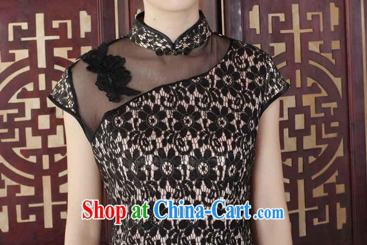 Bill's new Lady Jane, stylish and improved Chinese qipao, for cultivating lace short cheongsam dress as figure 2 XL pictures, price, brand platters! Elections are good character, the national distribution, so why buy now enjoy more preferential! Health