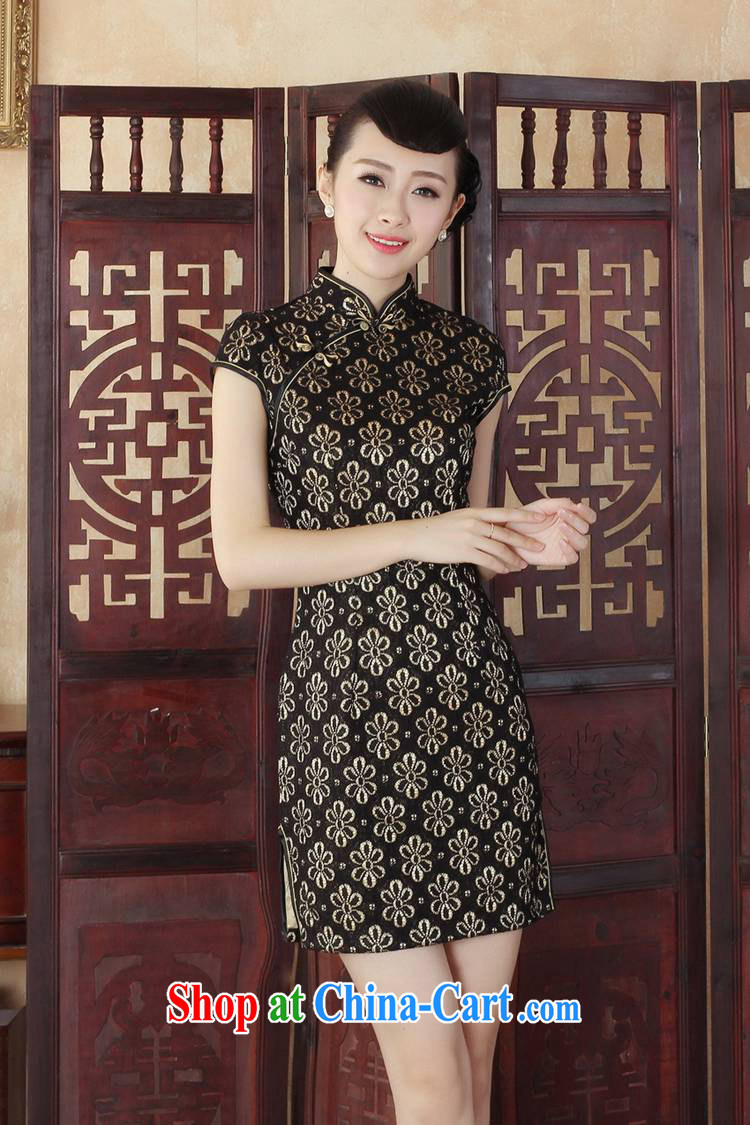 Bill, new improved Chinese qipao Lady Jane, cultivating lace short cheongsam dress white S pictures, price, brand platters! Elections are good character, the national distribution, so why buy now enjoy more preferential! Health