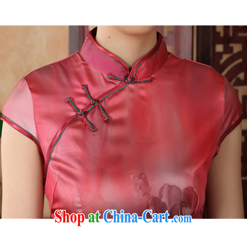 Carl Bildt, new improved Chinese qipao, for a tight budget stamp duty cultivating short cheongsam dress - A green 2 XL, Bill Gates, and, shopping on the Internet