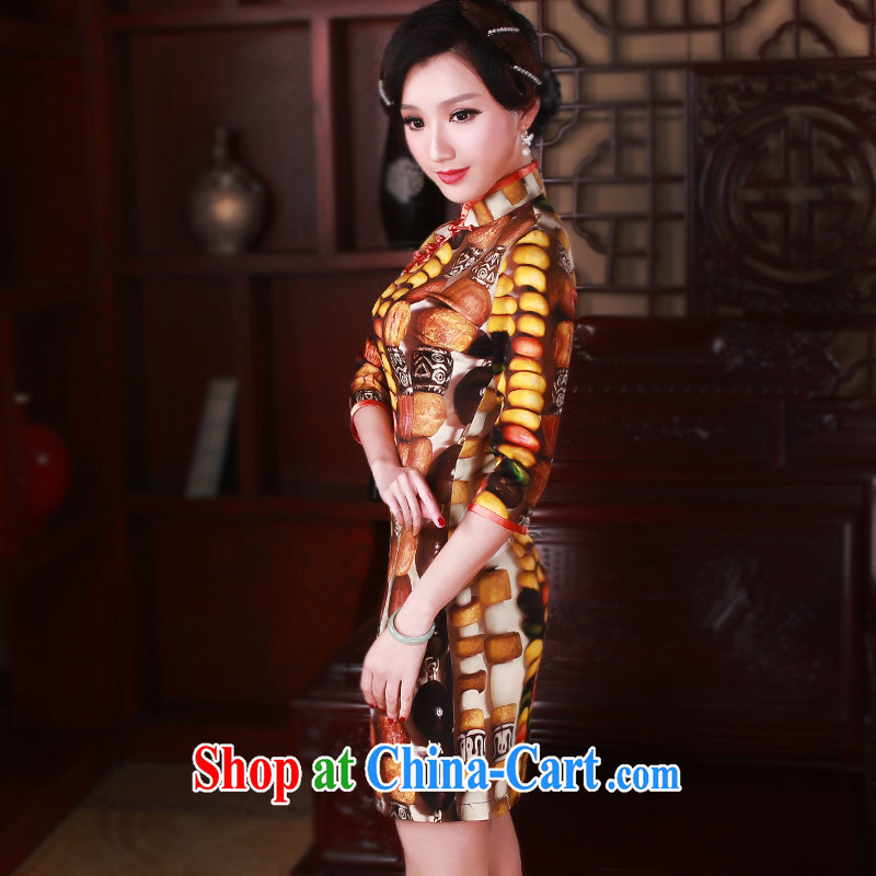 Unwind after the 2015 spring new stylish improvements in antique dresses sleeveless dresses short dresses suit 5036 M sporting, wind, shopping on the Internet