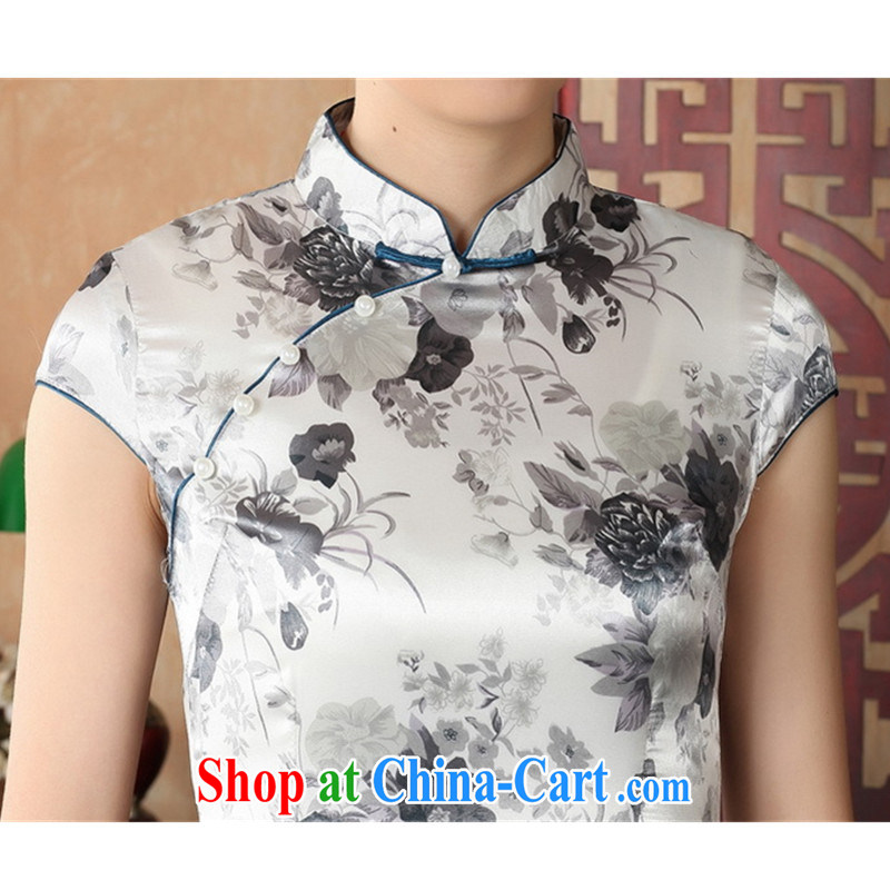 Carl Bildt, new improved Chinese qipao, for a tight beauty stamp duty short cheongsam dress such as figure 2 XL, Bill Gates, and, shopping on the Internet