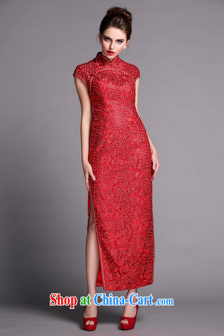 Shallow end improved stylish and cultivating banquet long dresses wedding dress toast XWGQF serving 140,507 red XXL pictures, price, brand platters! Elections are good character, the national distribution, so why buy now enjoy more preferential! Health