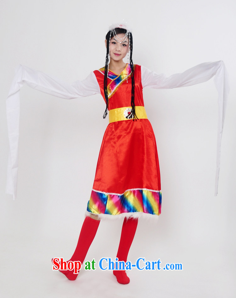 I should be grateful if you would arrange for Performing Arts Hong Kong dream Tibetan dance Yangge dress uniform national costume show clothing Tibetan water cuff service performance stage costumes HXYM 0049 red XXXL pictures, price, brand platters! Elections are good character, the national distribution, so why buy now enjoy more preferential! Health